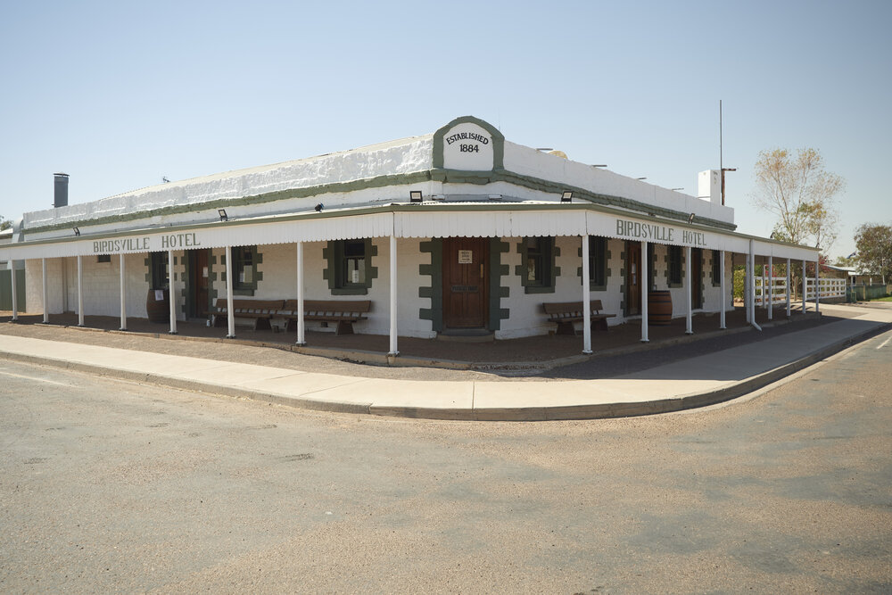 [Translate to Englisch:] Hotel im Outback in Birdsville